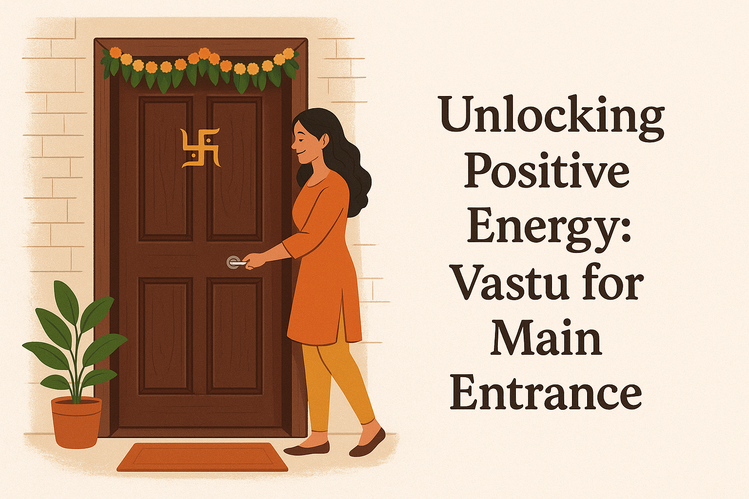 You are currently viewing Unlocking Positive Energy: Vastu for Main Entrance